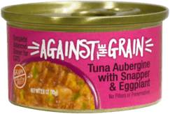 Against The Grain Farmers Market Tuna Aubergine With Snapper & Eggplant Dinner